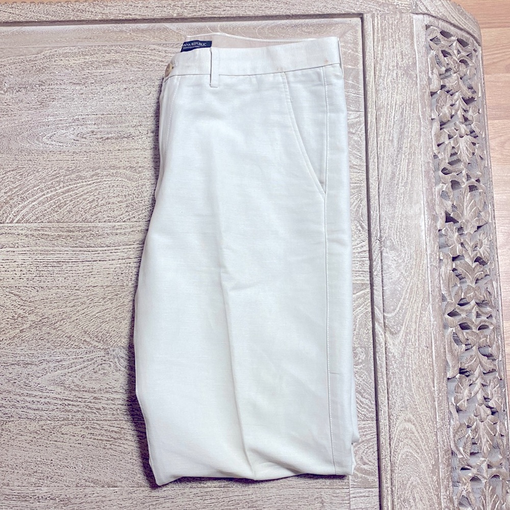 Banana Republic business casual jeans.